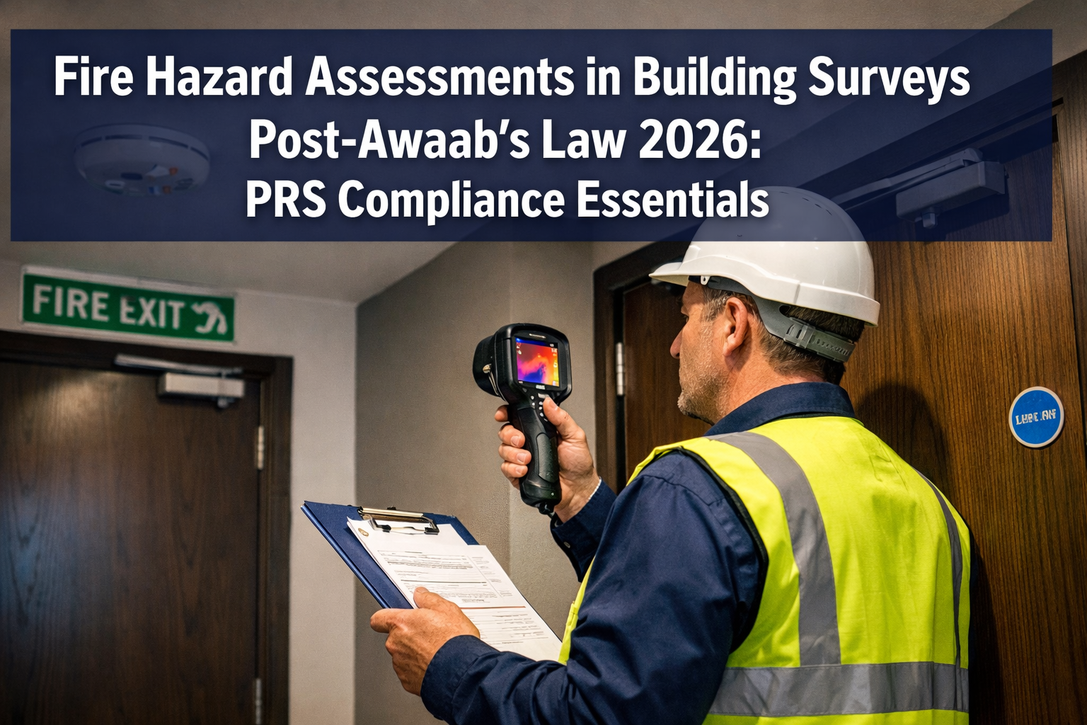 Fire Hazard Assessments in Building Surveys Post-Awaab’s Law 2026: PRS Compliance Essentials