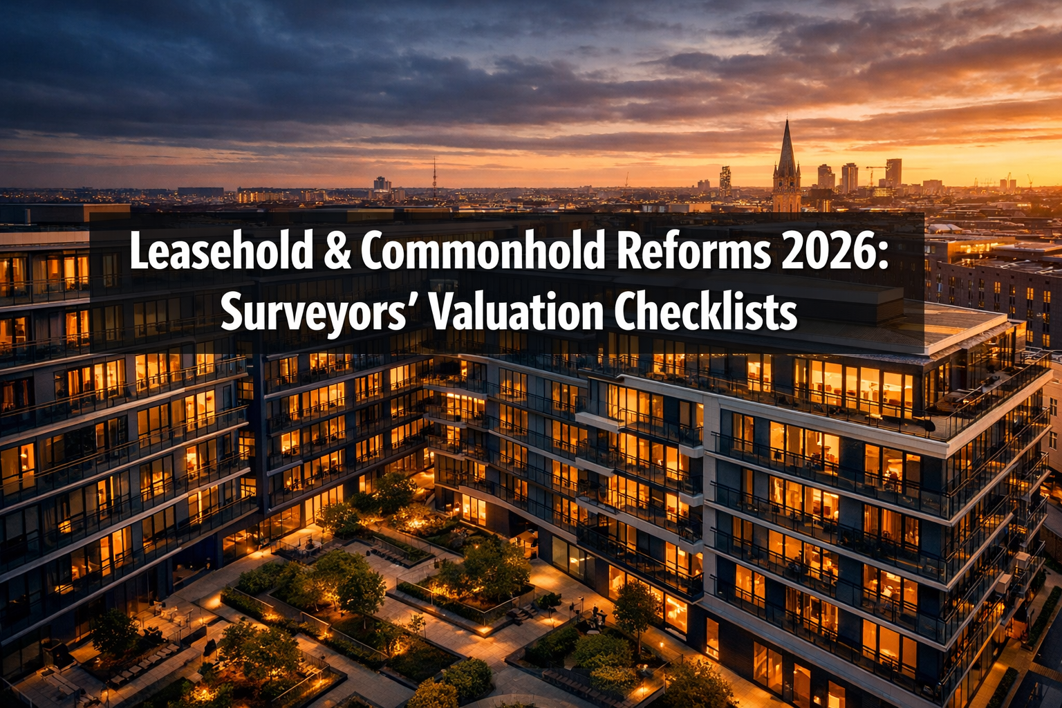 Leasehold and Commonhold Reforms 2026: Building Surveyors' Checklists for Valuation Adjustments in Multi-Occupancy Properties