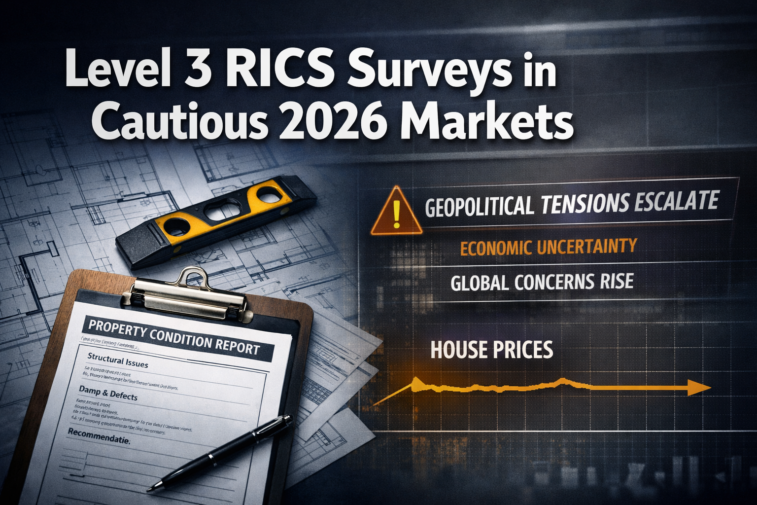 Level 3 RICS Surveys in Cautious 2026 Markets: Enhancing Buyer Certainty Amid Flat Prices and Geopolitical Volatility