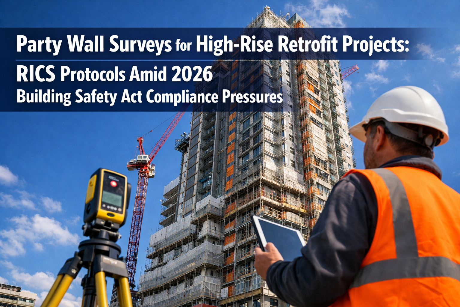 Party Wall Surveys for High-Rise Retrofit Projects: RICS Protocols Amid 2026 Building Safety Act Compliance Pressures