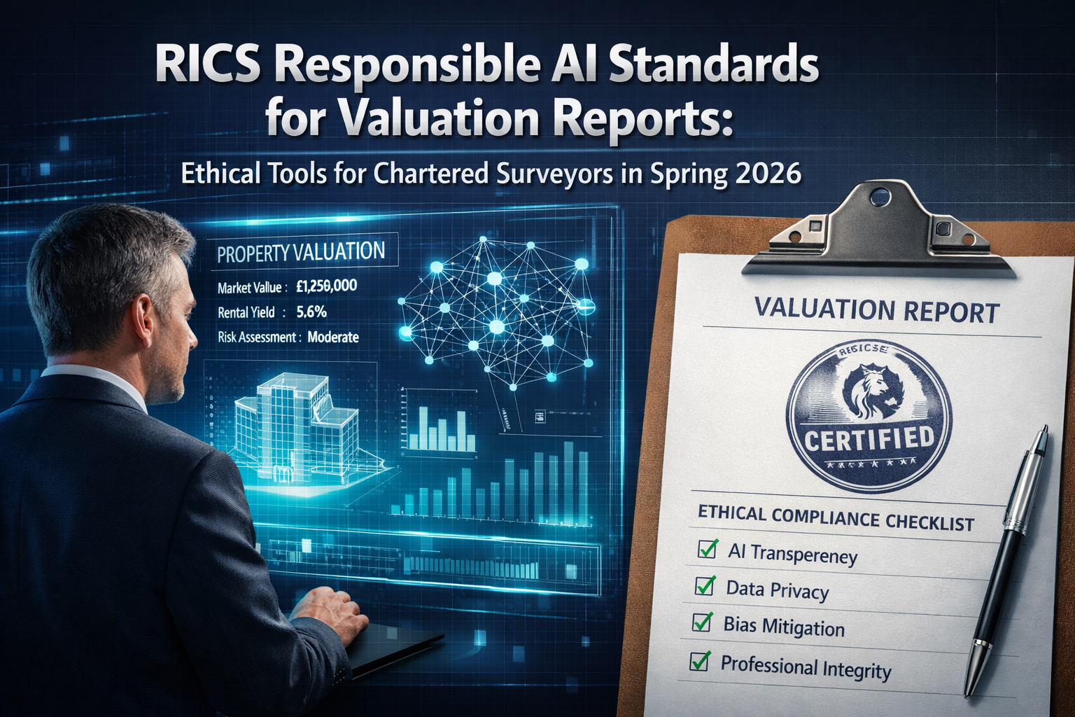 RICS Responsible AI Standards for Valuation Reports: Ethical Tools for Chartered Surveyors in Spring 2026