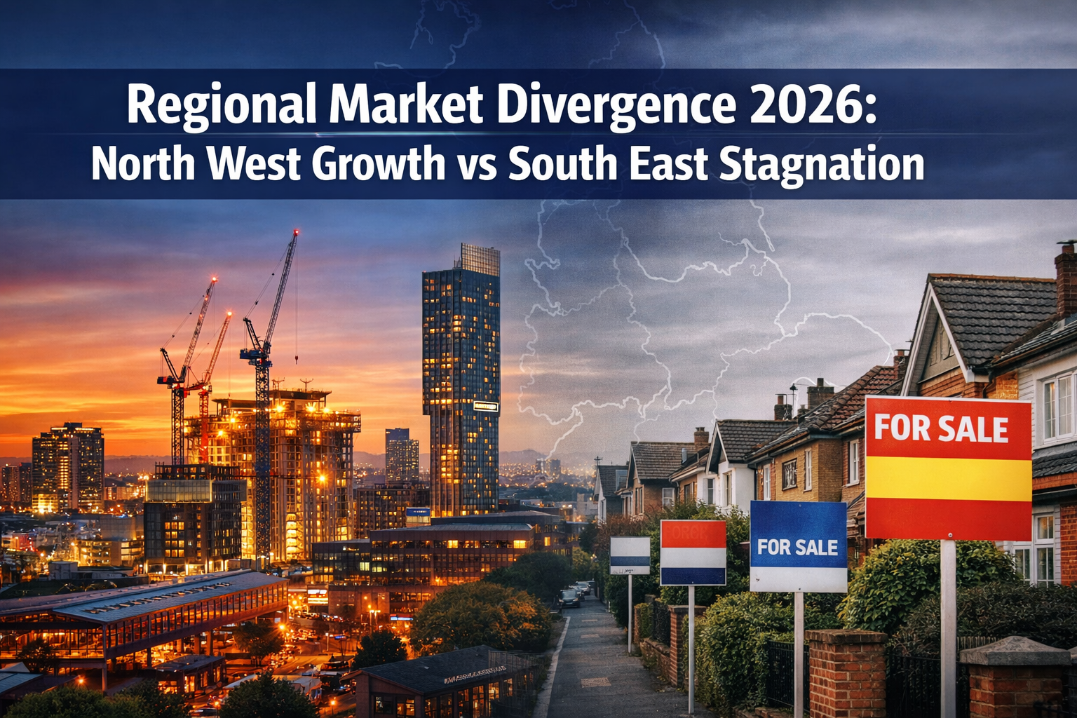 Regional Market Divergence in 2026: How Surveyors Should Adapt Valuation and Survey Strategies for North West Growth vs. South East Stagnation