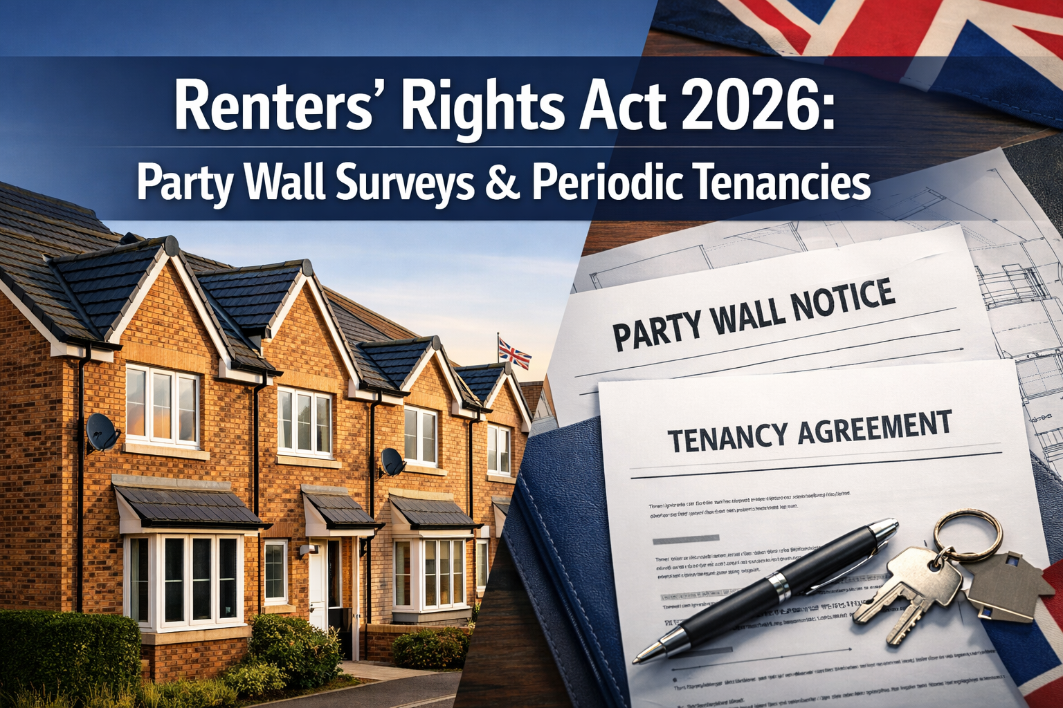 Renters’ Rights Act 2026 Impact on Party Wall Surveys: Managing Notifications in Periodic Tenancies and Landlord Databases