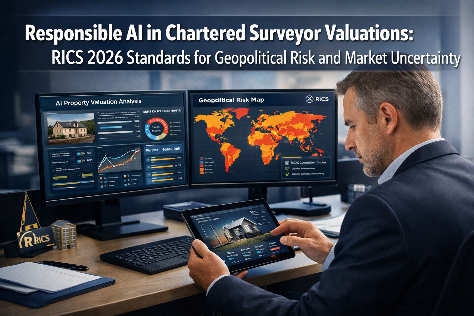 Responsible AI in Chartered Surveyor Valuations: RICS 2026 Standards for Geopolitical Risk and Market Uncertainty