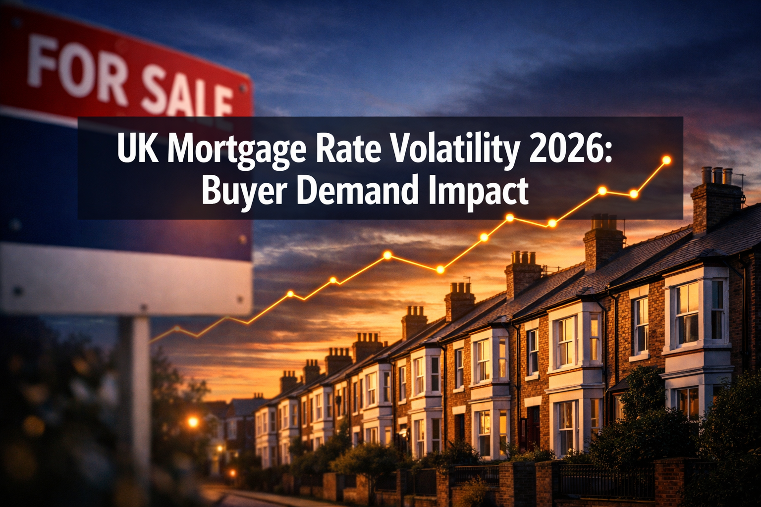 UK mortgage rate volatility 2026 buyer demand impact