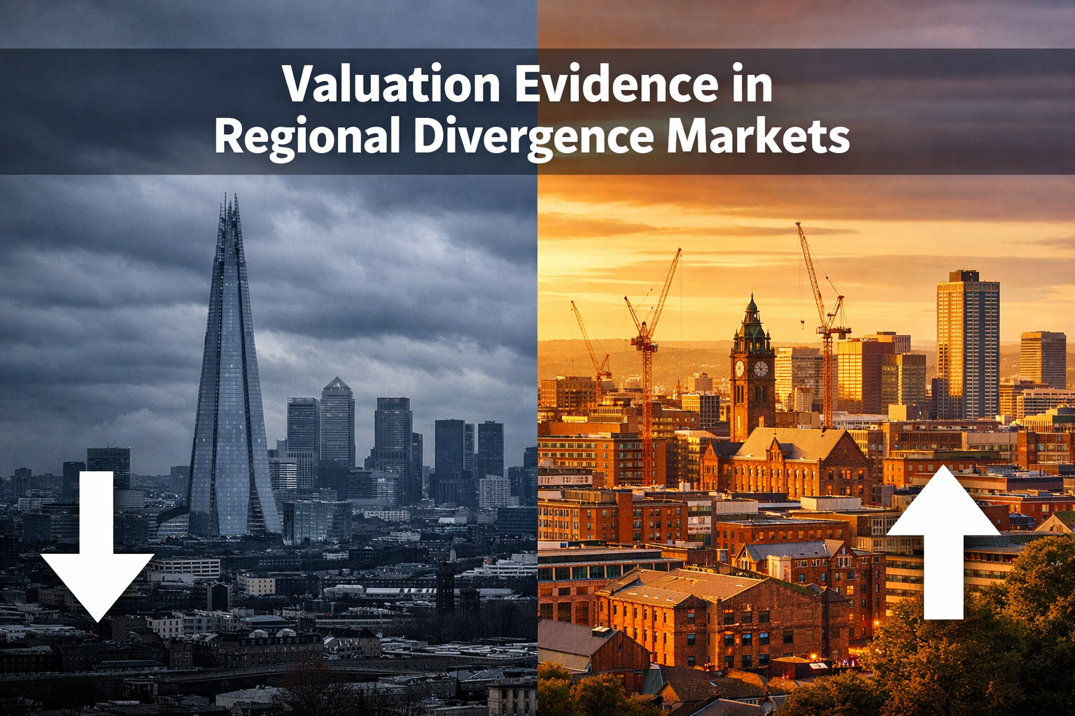 Valuation Evidence in Regional Divergence Markets: Building Surveyor Techniques When London Stagnates and North Recovers