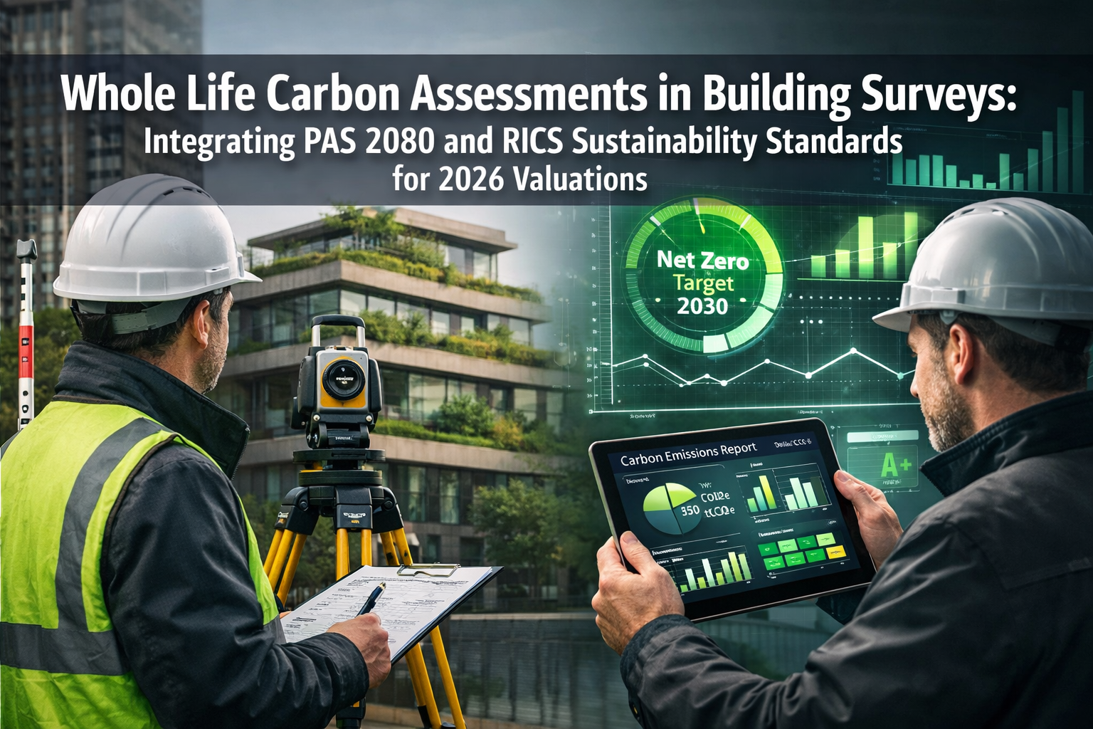 Whole Life Carbon Assessments in Building Surveys: Integrating PAS 2080 and RICS Sustainability Standards for 2026 Valuations