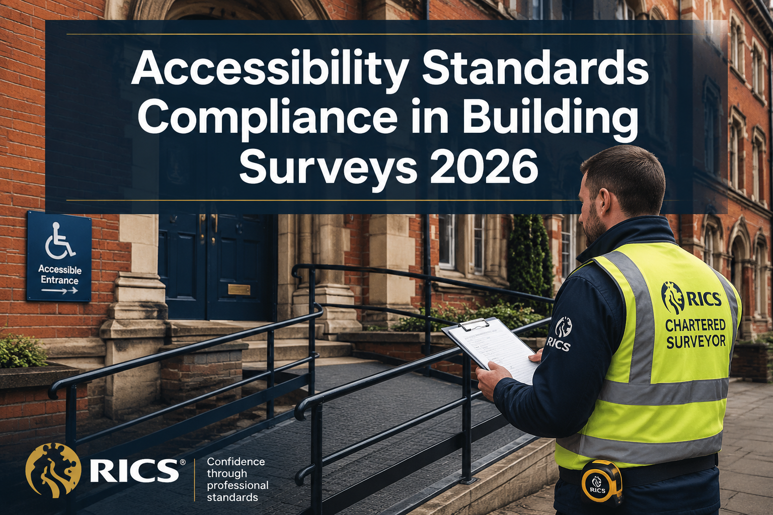 Accessibility Standards Compliance in Building Surveys: RICS Protocols for Assessing Disability Access and Future Retrofit Feasibility in 2026
