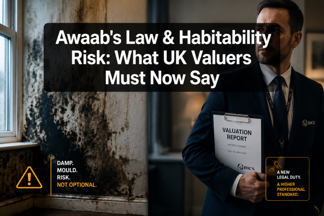 Awaab’s Law, Damp and Mould: What UK Valuation Surveyors Now Need to Say About Habitability Risk