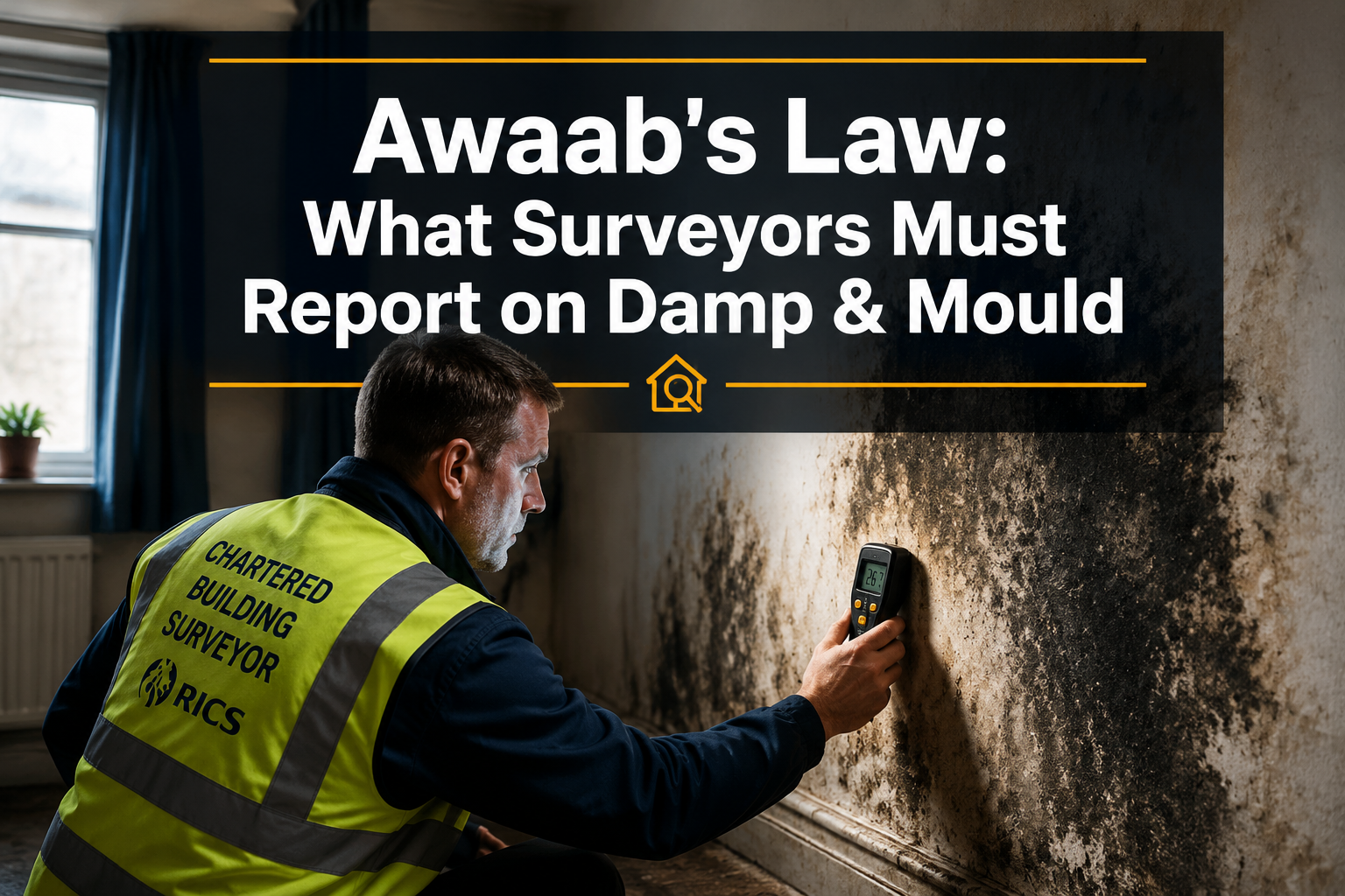Awaab’s Law in Practice: What Chartered Building Surveyors Must Now Report on Damp, Mould and Indoor Conditions in Social and PRS Stock