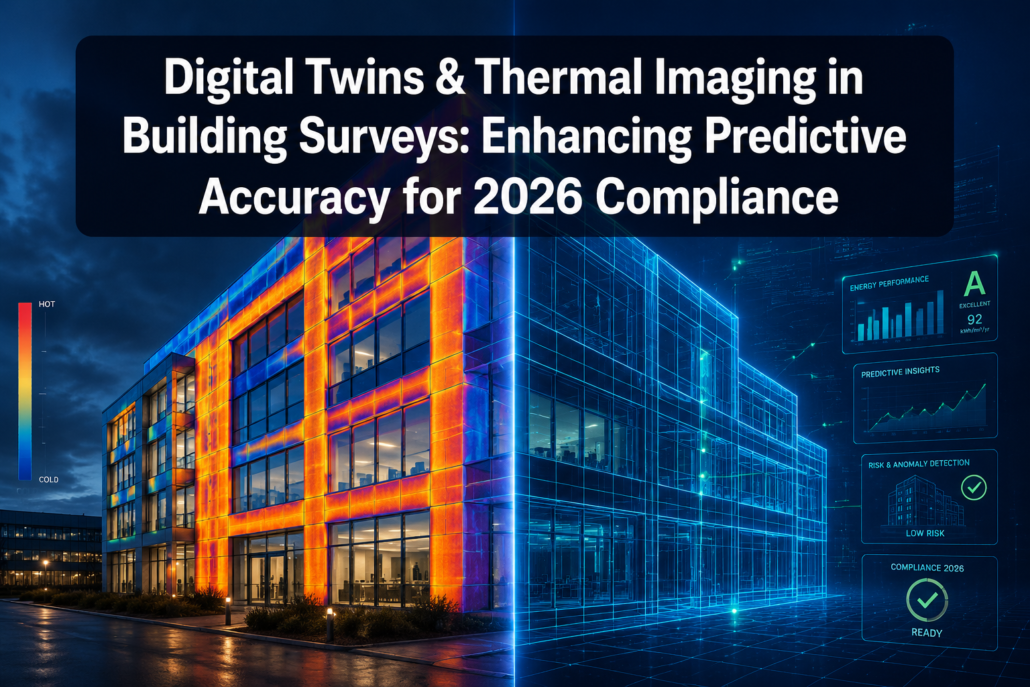 Digital Twins and Thermal Imaging in Building Surveys: Enhancing Predictive Accuracy for 2026 Compliance Checks