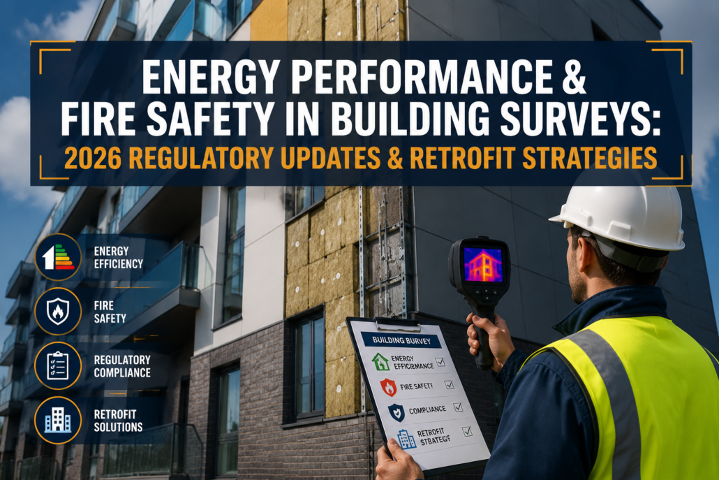 Energy Performance and Fire Safety in Building Surveys: 2026 Regulatory Updates and Retrofit Strategies
