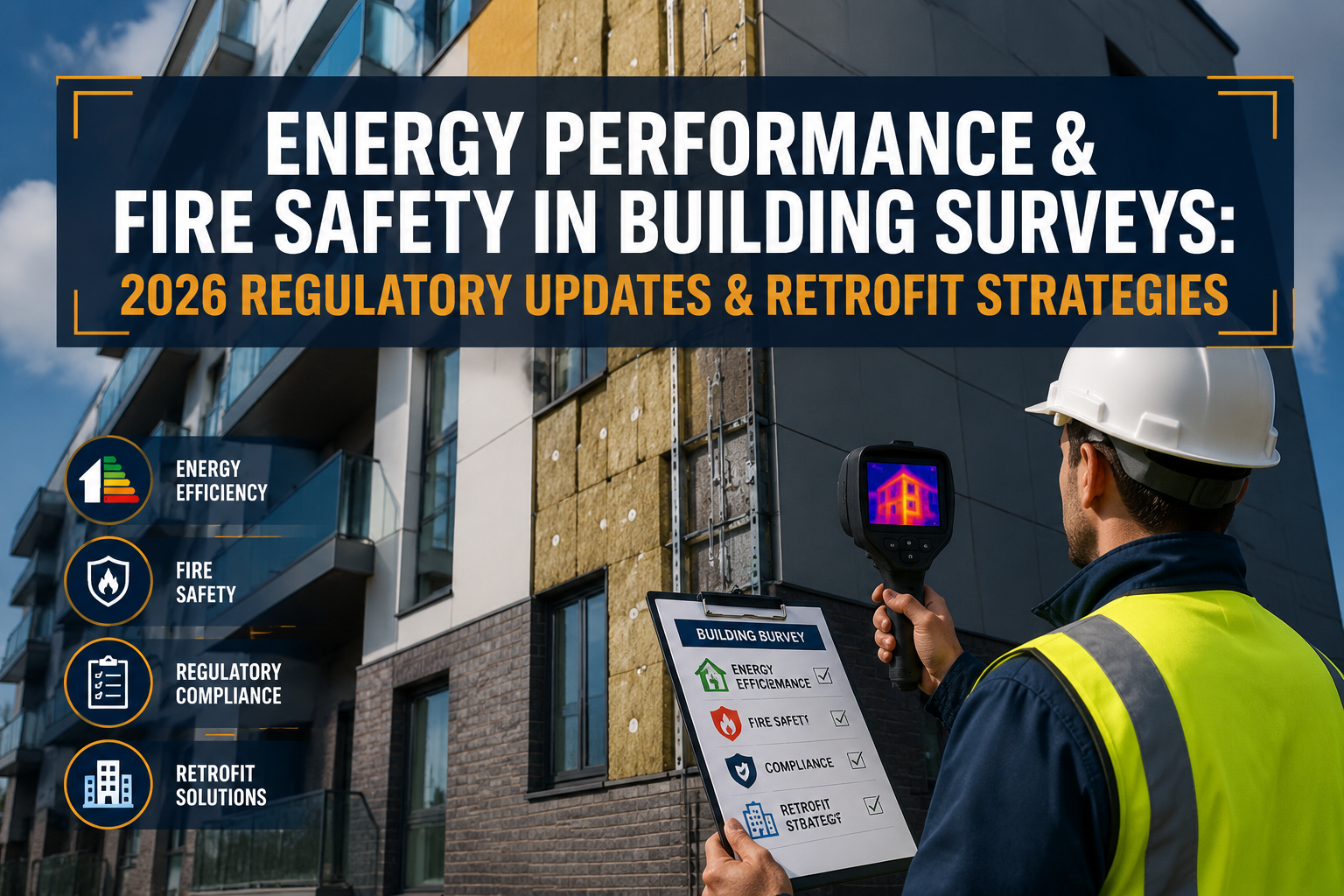Energy Performance and Fire Safety in Building Surveys: 2026 Regulatory Updates and Retrofit Strategies