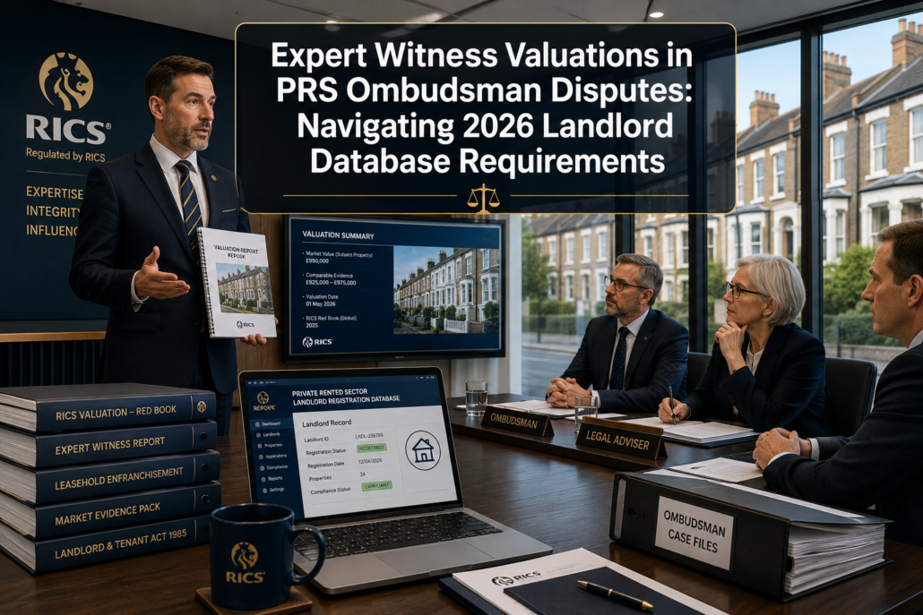 Expert Witness Valuations in Private Rented Sector Ombudsman Disputes: Navigating 2026 Landlord Database Requirements