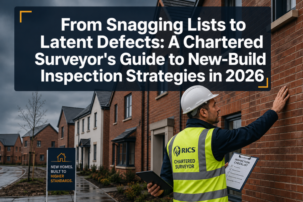 From Snagging Lists to Latent Defects: A Chartered Surveyor’s Guide to New‑Build Inspection Strategies in 2026