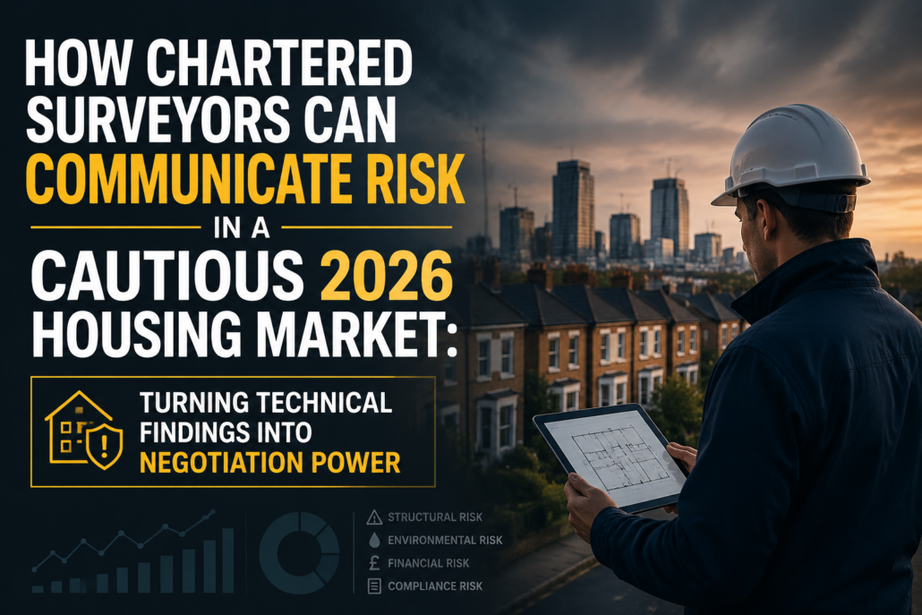 How Chartered Surveyors Can Communicate Risk in a Cautious 2026 Housing Market: Turning Technical Findings into Negotiation Power