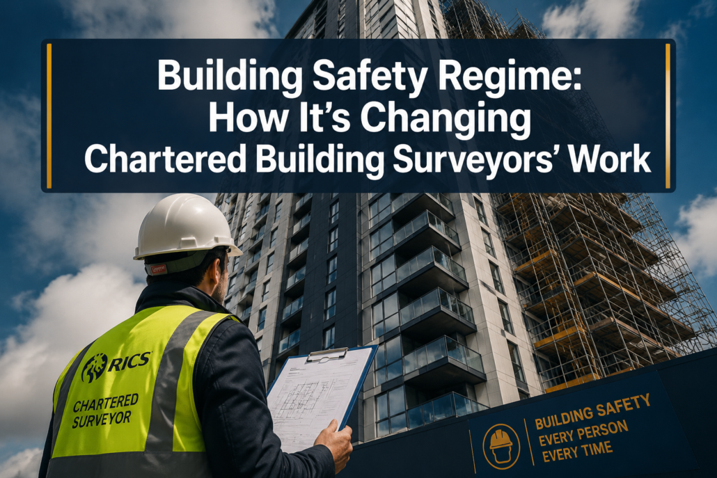 How the Building Safety Regime Is Changing Day‑to‑Day Work for Chartered Building Surveyors