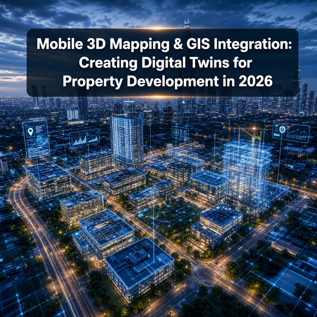 Mobile 3D Mapping and GIS Integration: Creating Digital Twins for Property Development in 2026