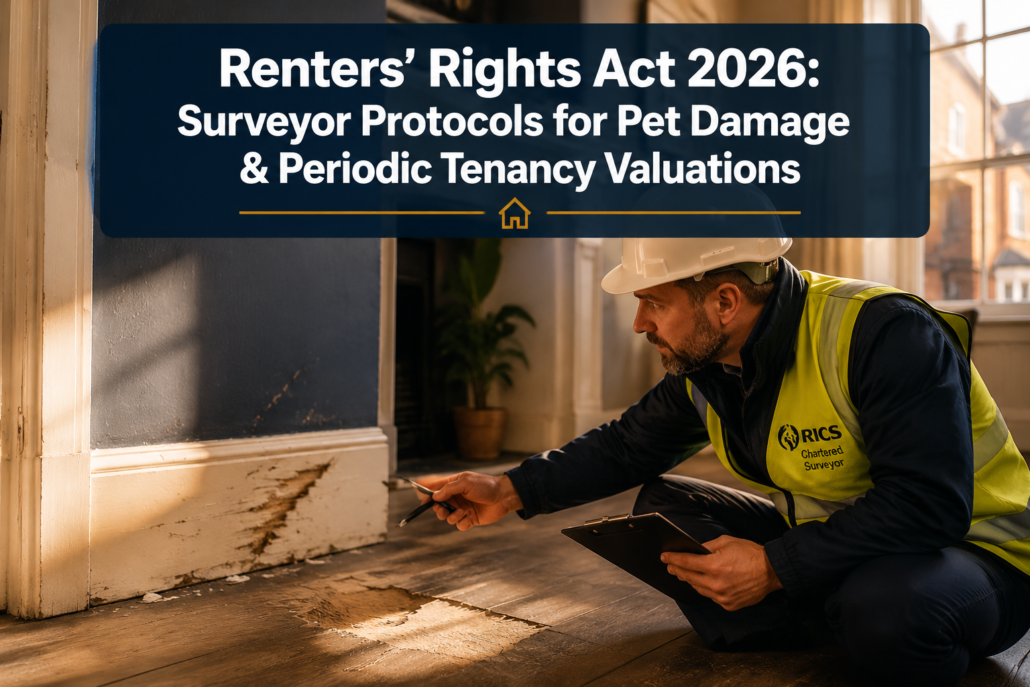 Navigating Renters’ Rights Act 2026 in Building Surveys: Surveyor Protocols for Pet Damage Risks and Periodic Tenancy Valuations