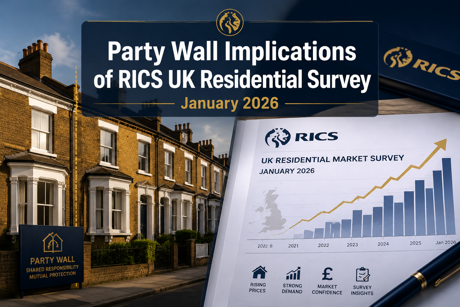 Party Wall Implications of RICS UK Residential Survey January 2026: Survey Protocols Amid Buyer Demand Stabilisation