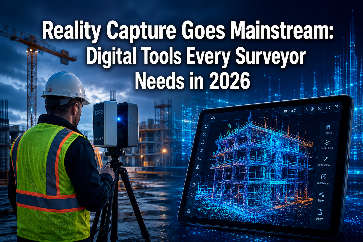 Reality Capture Goes Mainstream: Digital Tools Every Surveyor Needs in 2026