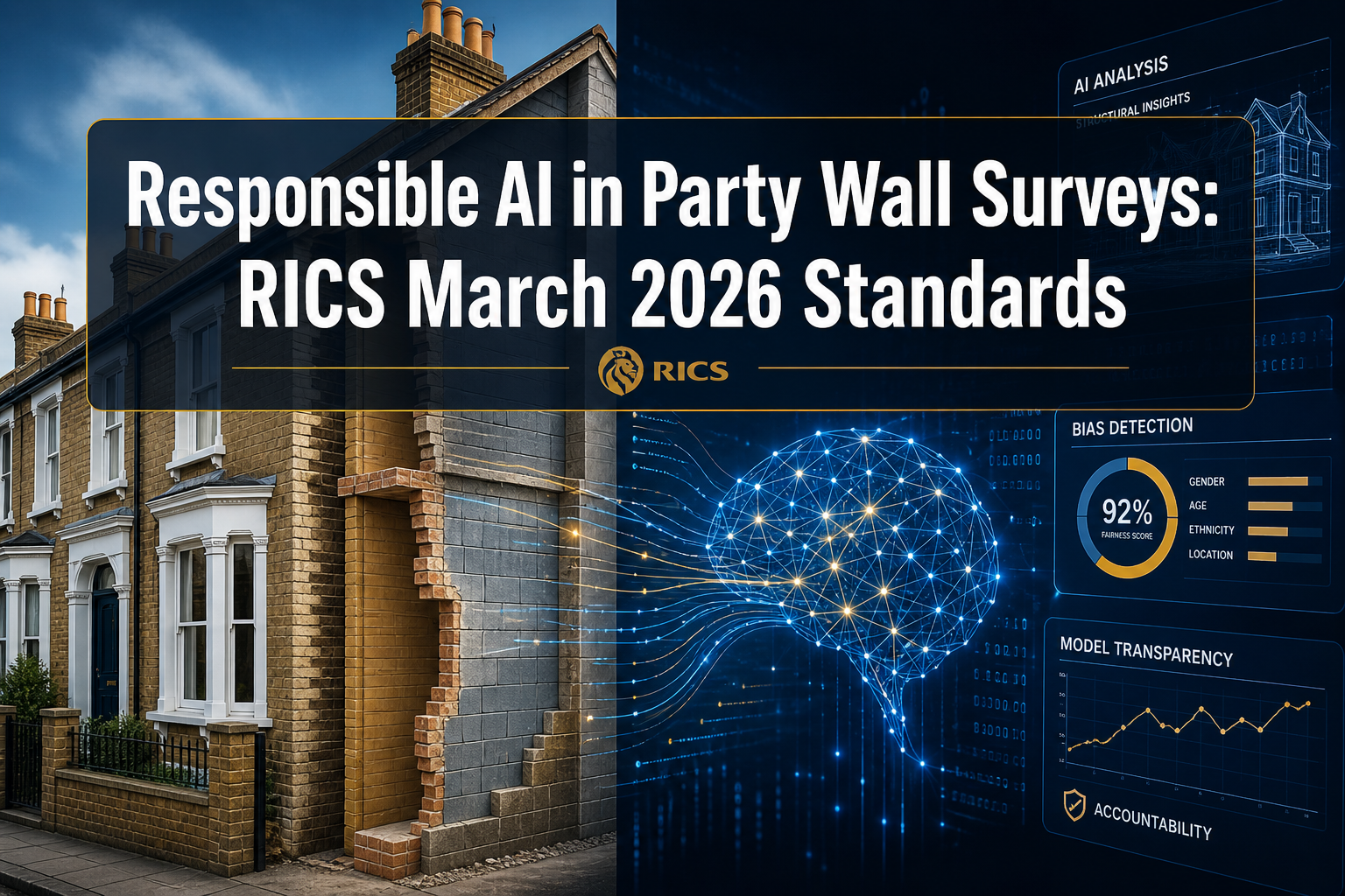 Responsible AI in Party Wall Surveys: RICS March 2026 Standards for Bias Detection and Ethical Award Drafting