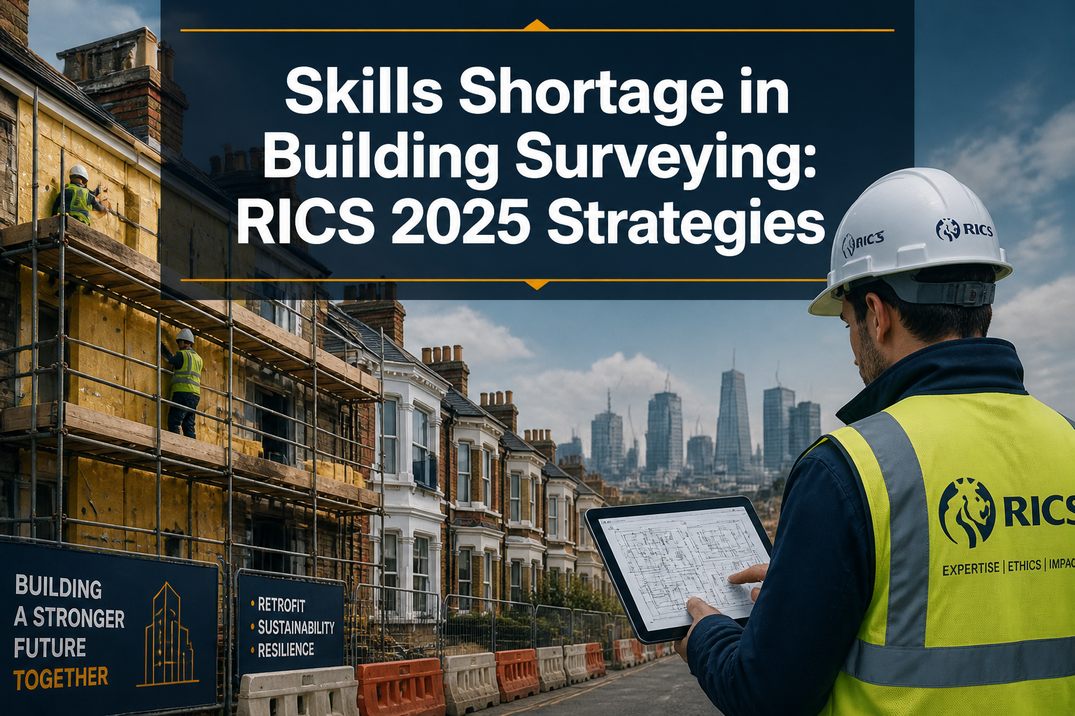 Skills Shortage in Building Surveying: RICS 2025 Strategies for Firms Facing 2026 Infrastructure and Retrofit Demands
