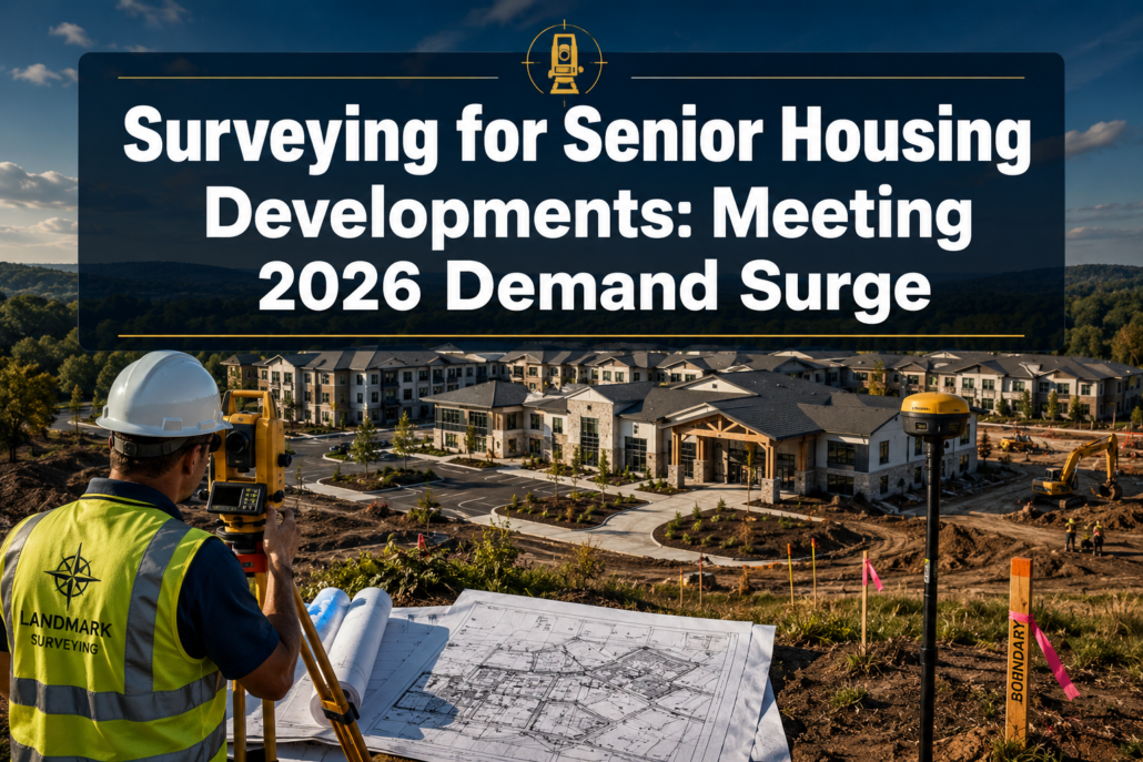 Surveying for Senior Housing Developments: Meeting 2026 Demand Surge with Precise Boundary and Site Analysis