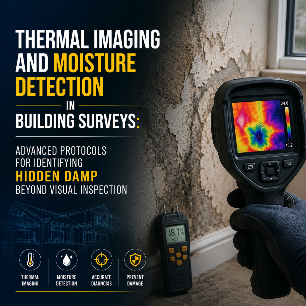 Thermal Imaging and Moisture Detection in Building Surveys: Advanced Protocols for Identifying Hidden Damp Beyond Visual Inspection