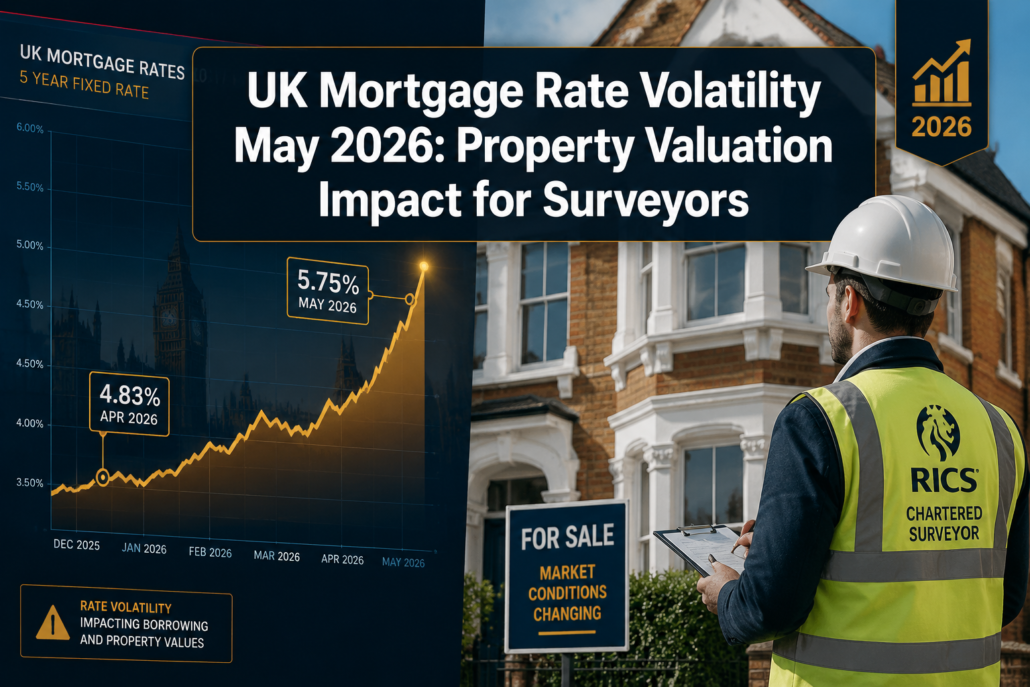 UK Mortgage Rate Volatility May 2026: Property Valuation Impact for Surveyors