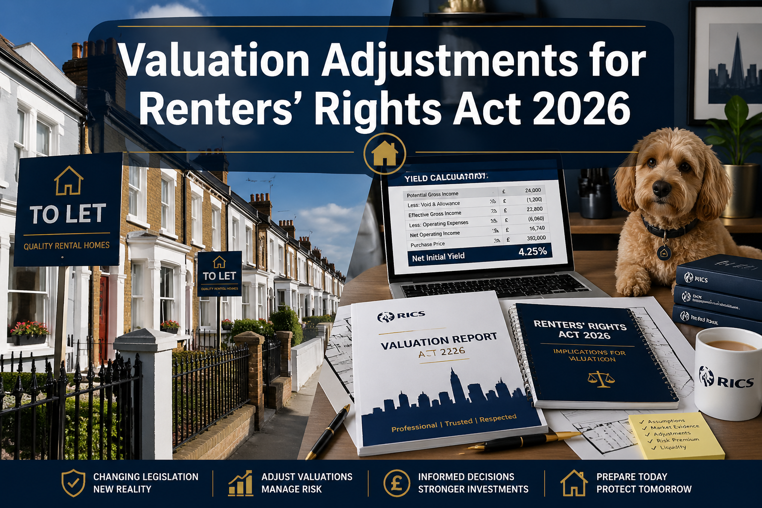 Valuation Adjustments for Renters’ Rights Act 2026: Assessing One-Month Rent Caps and Pet Permissions in PRS Investments