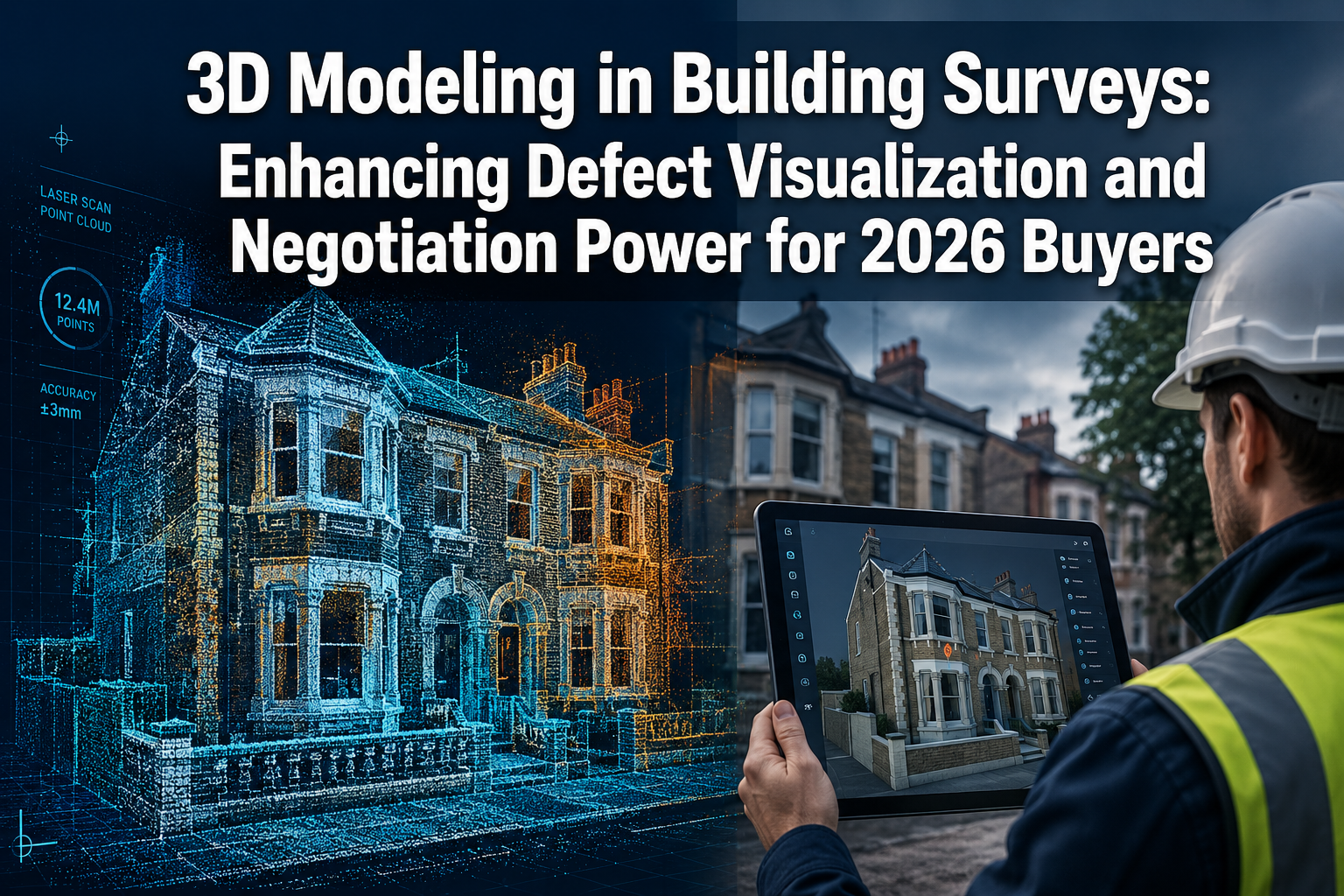 3D Modeling in Building Surveys: Enhancing Defect Visualization and Negotiation Power for 2026 Buyers