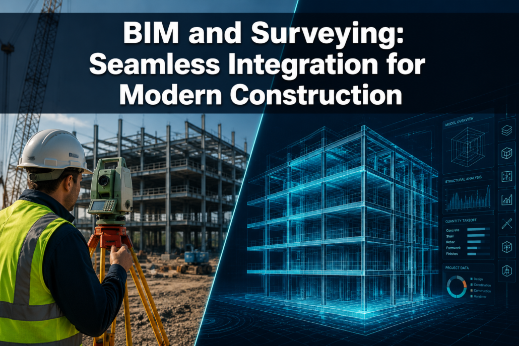Building Information Modeling (BIM) and Surveying: Seamless Integration for Modern Construction