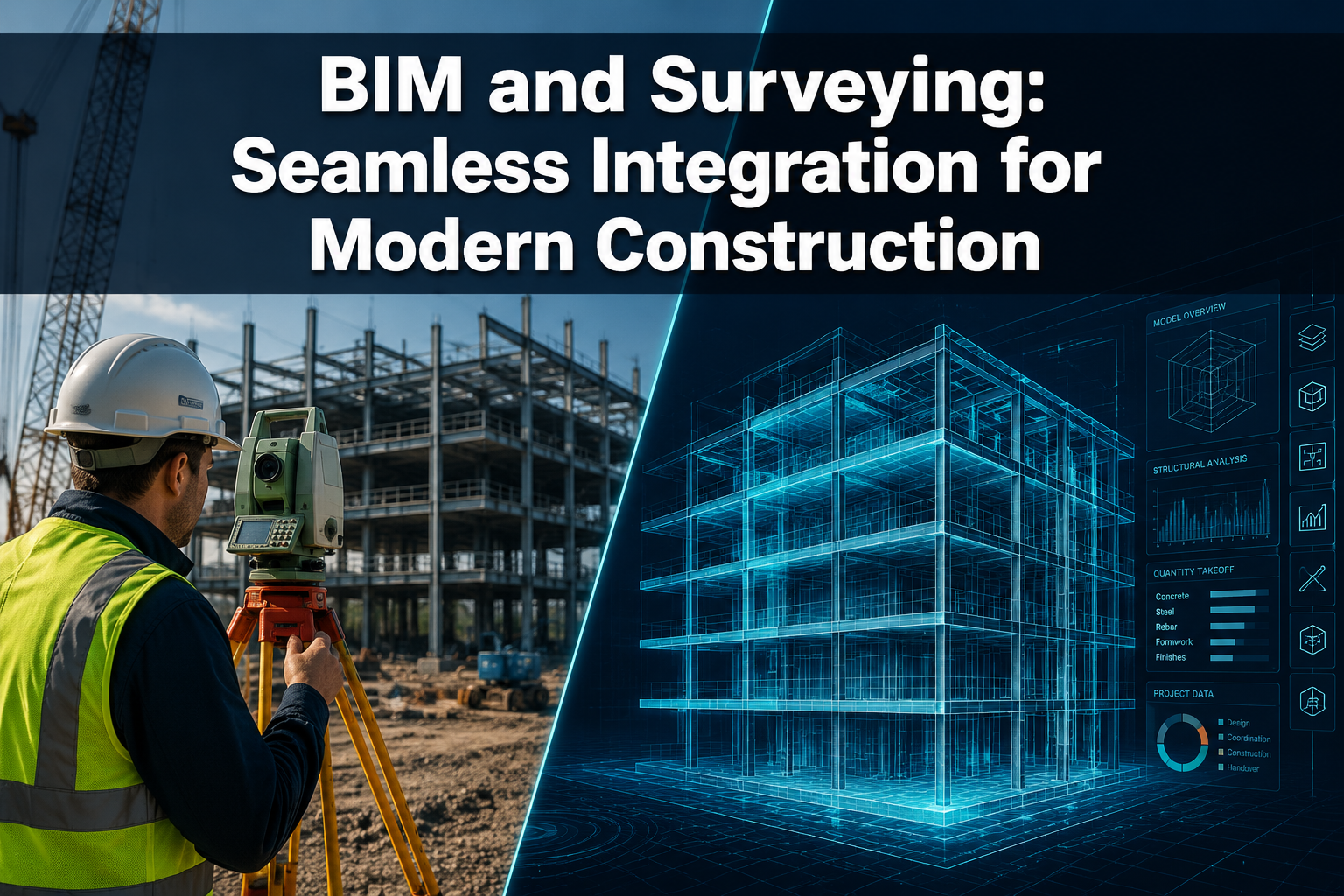 Building Information Modeling (BIM) and Surveying: Seamless Integration for Modern Construction