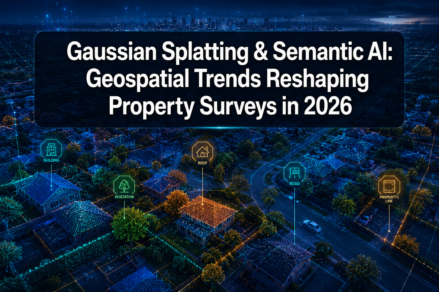 Gaussian Splatting and Semantic AI: Geospatial Trends Reshaping Property Surveys in 2026