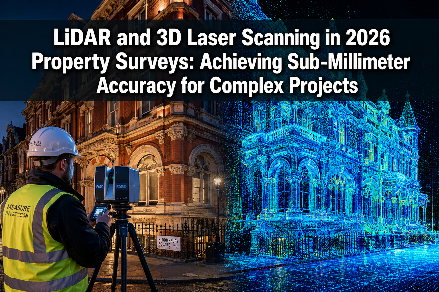 LiDAR and 3D Laser Scanning in 2026 Property Surveys: Achieving Sub-Millimeter Accuracy for Complex Projects