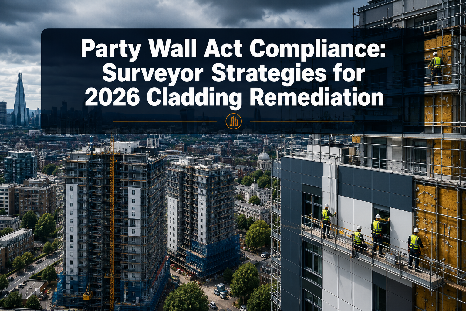 Party Wall Act Compliance in High-Density Urban Retrofit Projects: Surveyor Strategies for 2026 Cladding Remediation