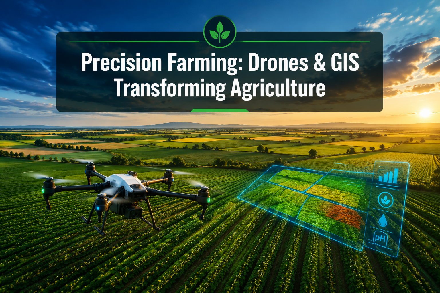 Precision Farming: Surveying Applications Expanding into Agriculture with Drones and GIS