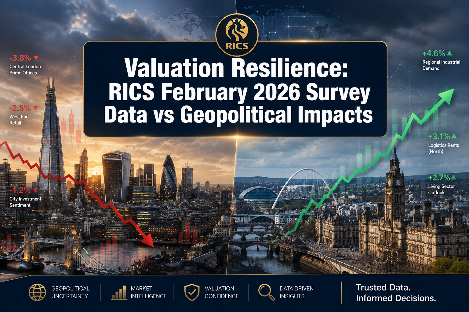 Valuation Resilience Using RICS February 2026 Survey Data: Countering Geopolitical Impacts on Regional Prices
