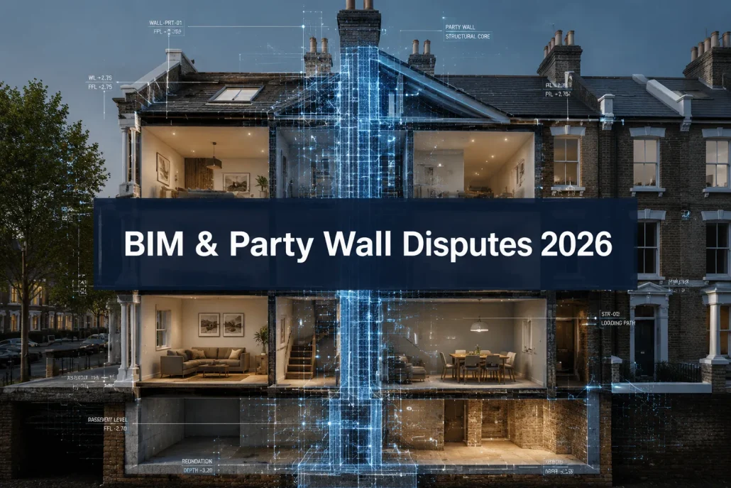 BIM Integration for Party Wall Disputes: 2026 Expert Witness Visualizations and Award Precision