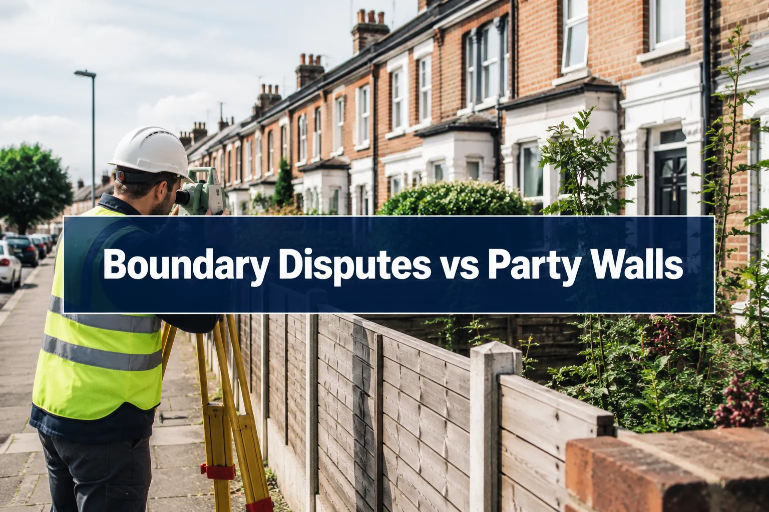 Boundary Disputes vs Party Wall Issues: Expert Witness Differentiation and Resolution Tactics for Surveyors