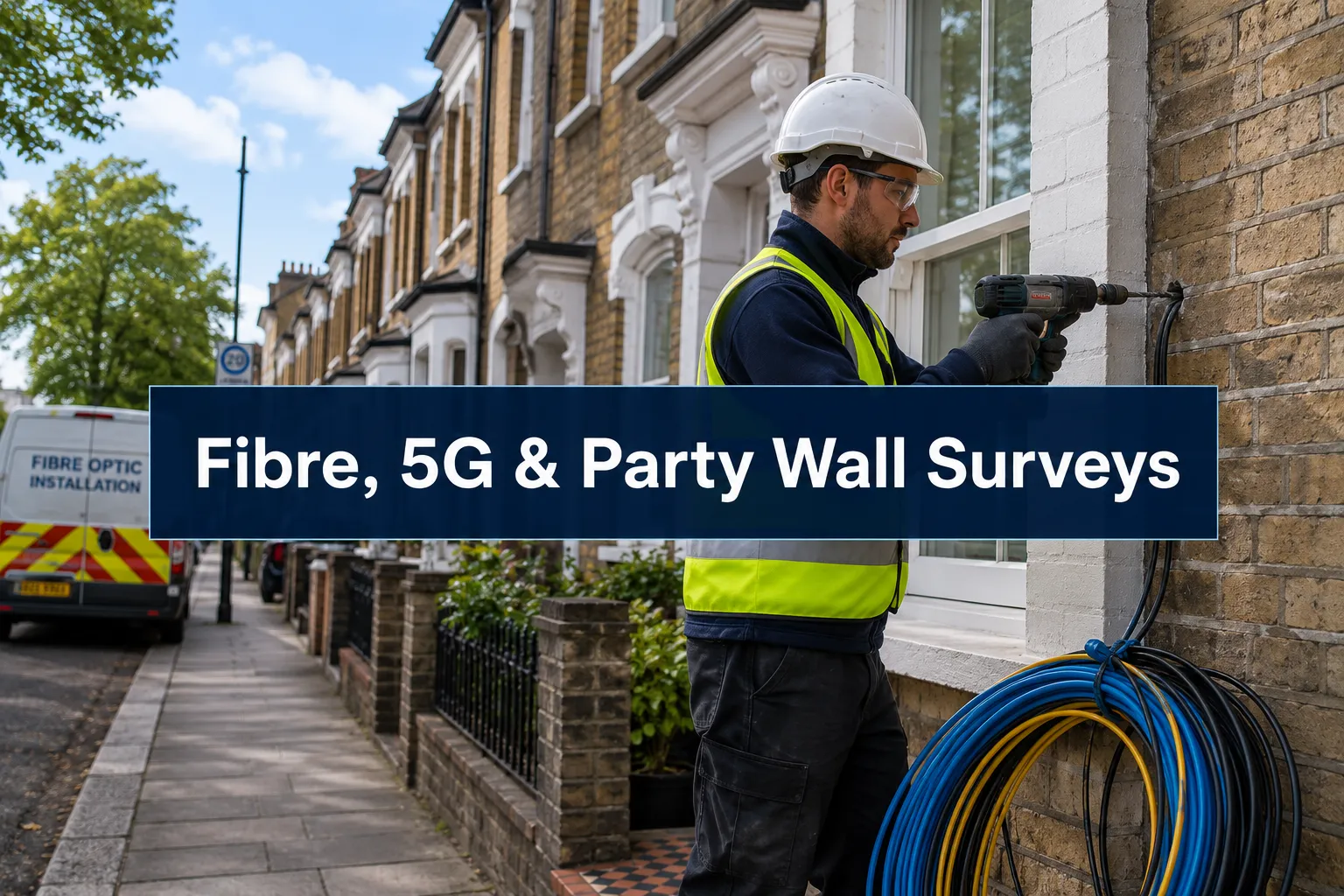 Building Survey Protocols for Fibre Optic and 5G Installations: Party Wall Implications in Urban Upgrades