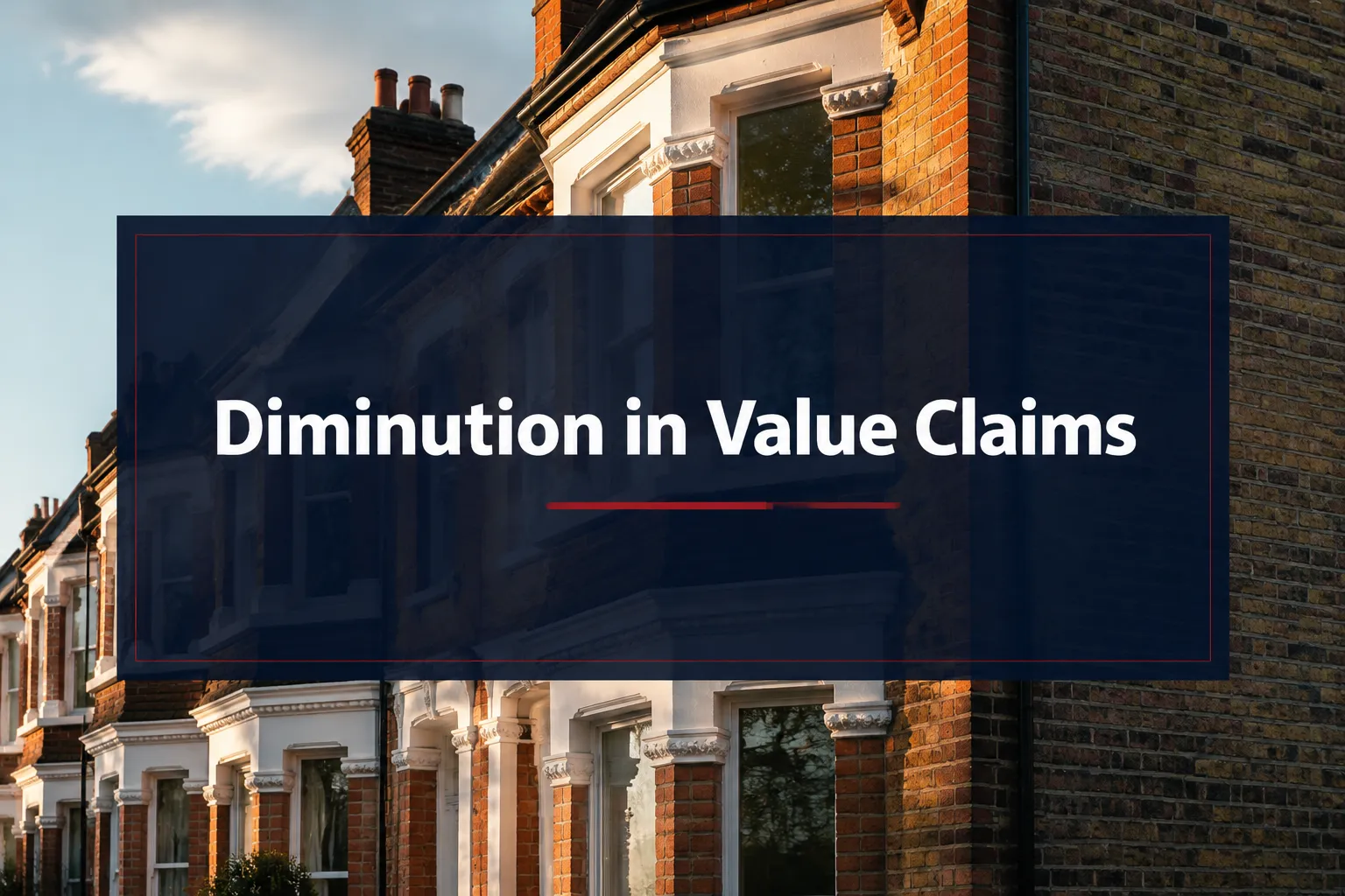 Diminution in Value Claims from Party Wall Works: Expert Witness Valuation Evidence and RICS Methodologies