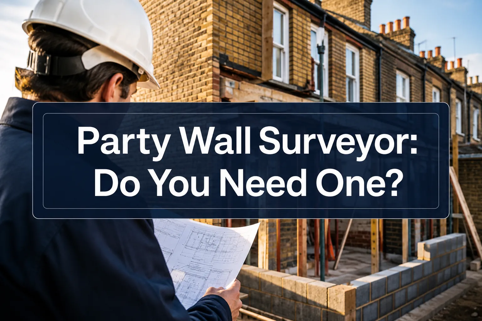 Do I Need a Party Wall Surveyor? When You Do - and When You Don't