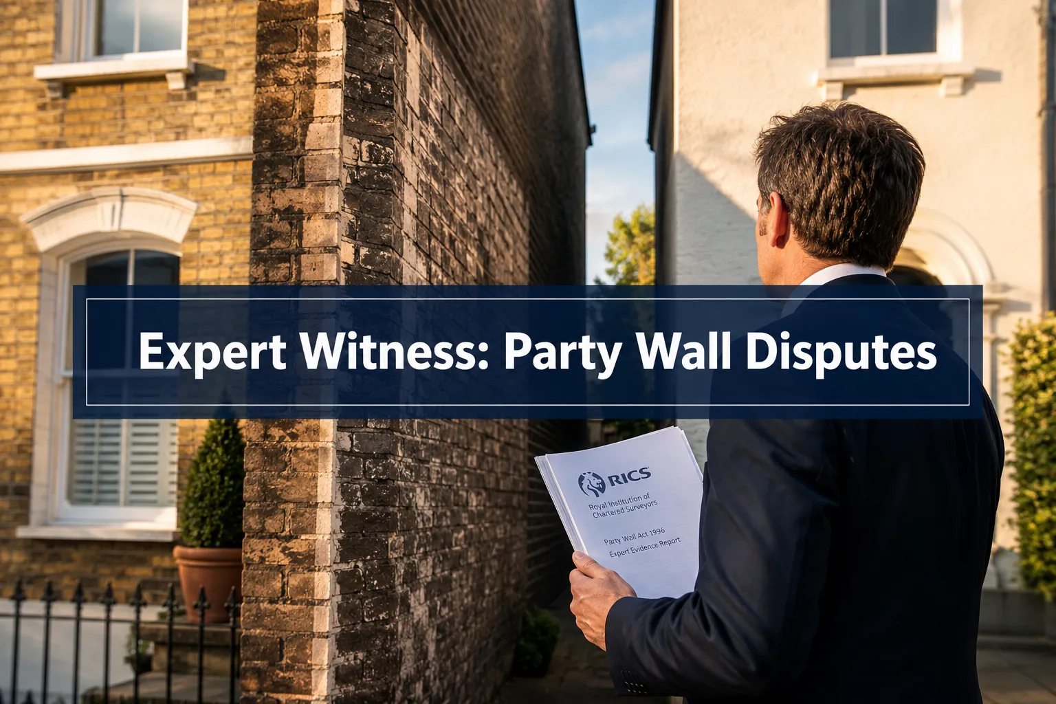 Expert Witness in Party Wall Disputes: Strengthening Cases with RICS 2026 Market Recovery Evidence