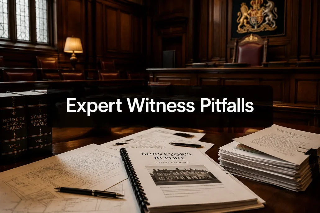 Expert Witness Pitfalls for Building Surveyors: The Most Common Report and Testimony Errors Seen by UK Judges