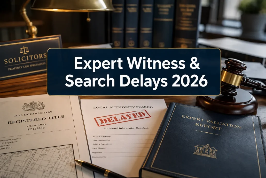 Expert Witness Preparation for Local Authority Search Delays: Impacts on 2026 Valuation Disputes