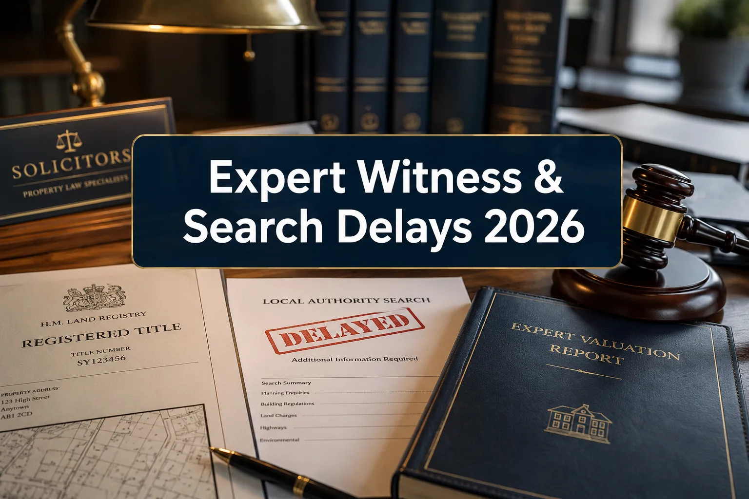 Expert Witness Preparation for Local Authority Search Delays: Impacts on 2026 Valuation Disputes