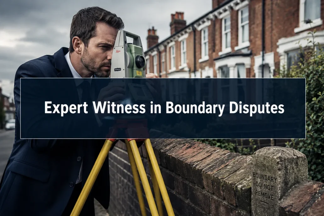 Expert Witness Roles in 2026 Boundary Disputes: Enhancing Evidence with RICS Digital Reporting Standards
