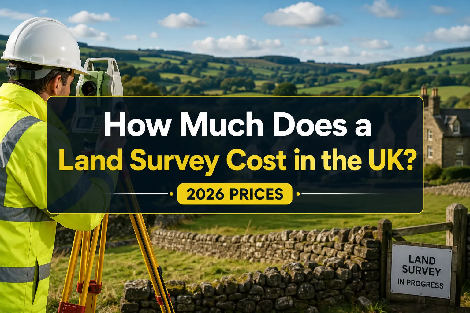 How Much Does a Land Survey Cost in the UK? 2026 Prices